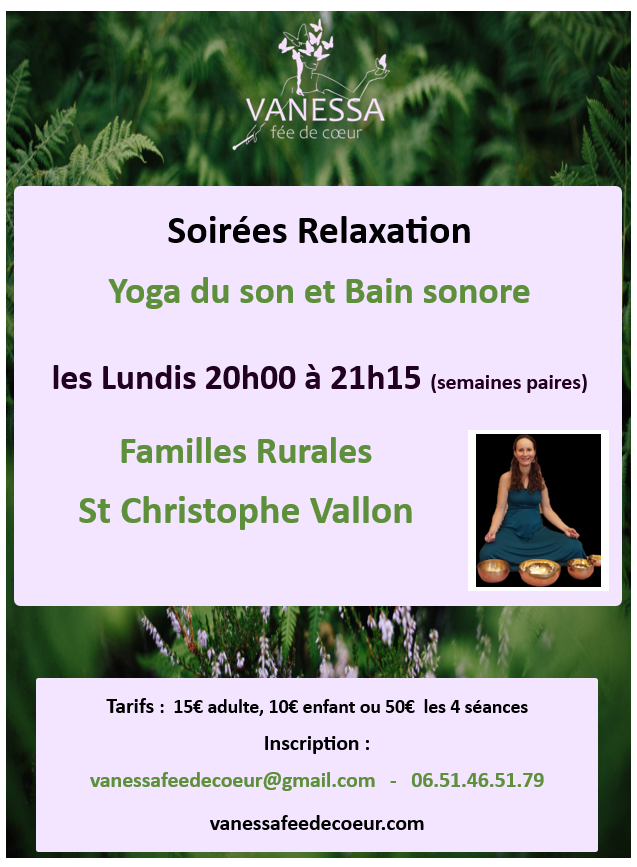 Affichesoireesrelaxfamruralesstchris 2025