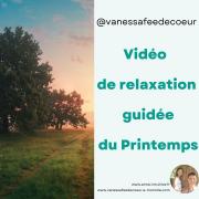 Vignette relaxation carre arbre pour video